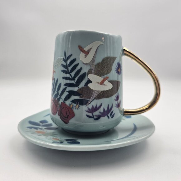 Disney Alice in Wonderland Mary Blair Teacup & Saucer Set Replacement 6.8 oz - Picture 5 of 12